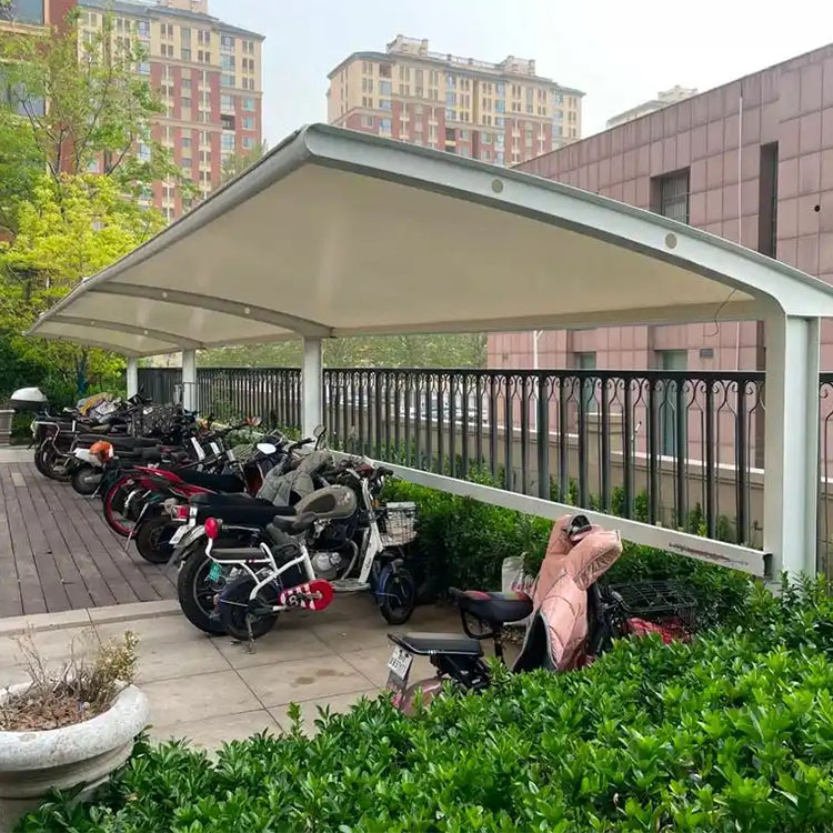 房山区膜结构电动车棚